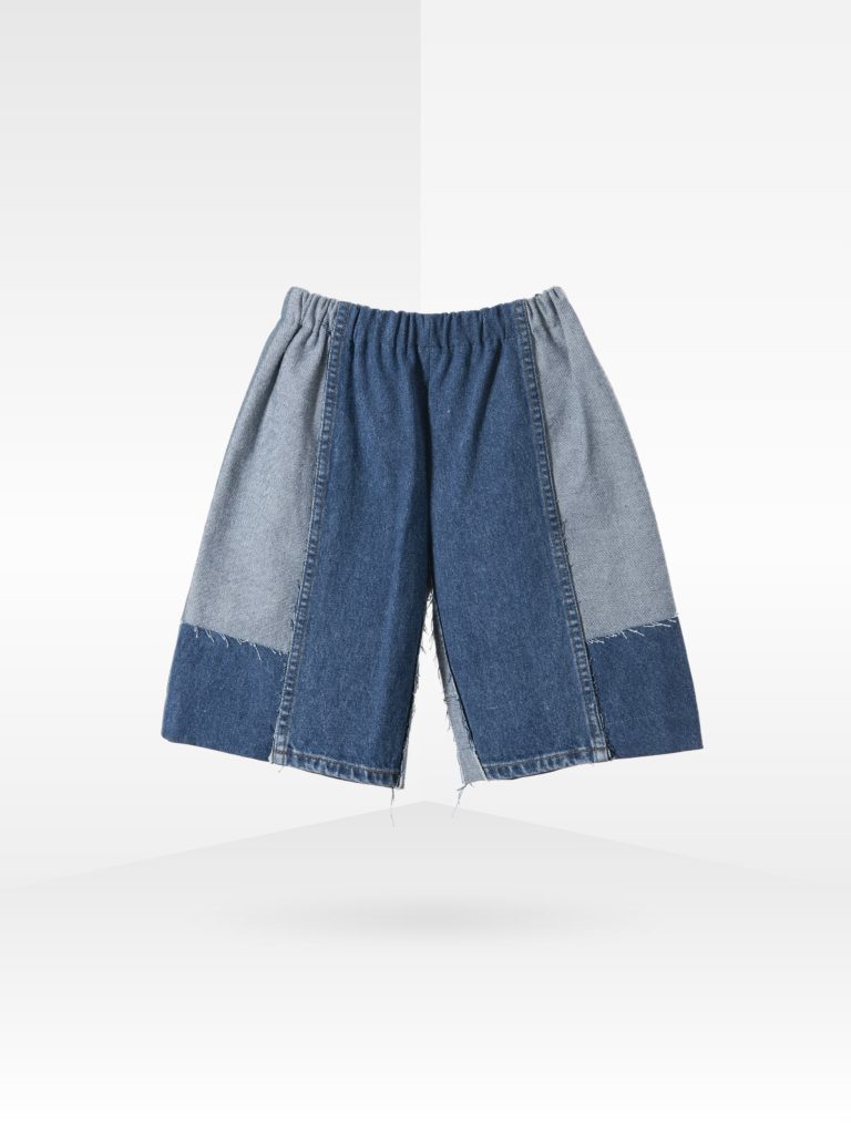 Art Collage Jeans Short